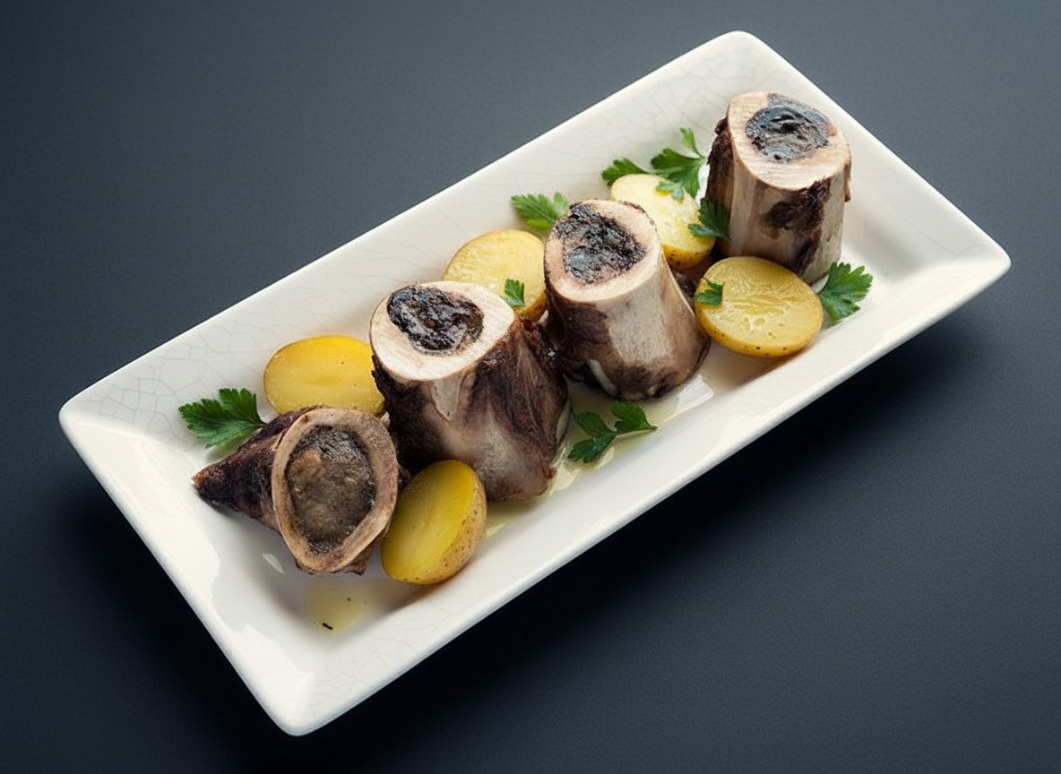 Видеорецепт из оленя - Мозговые косточки европейского оленя