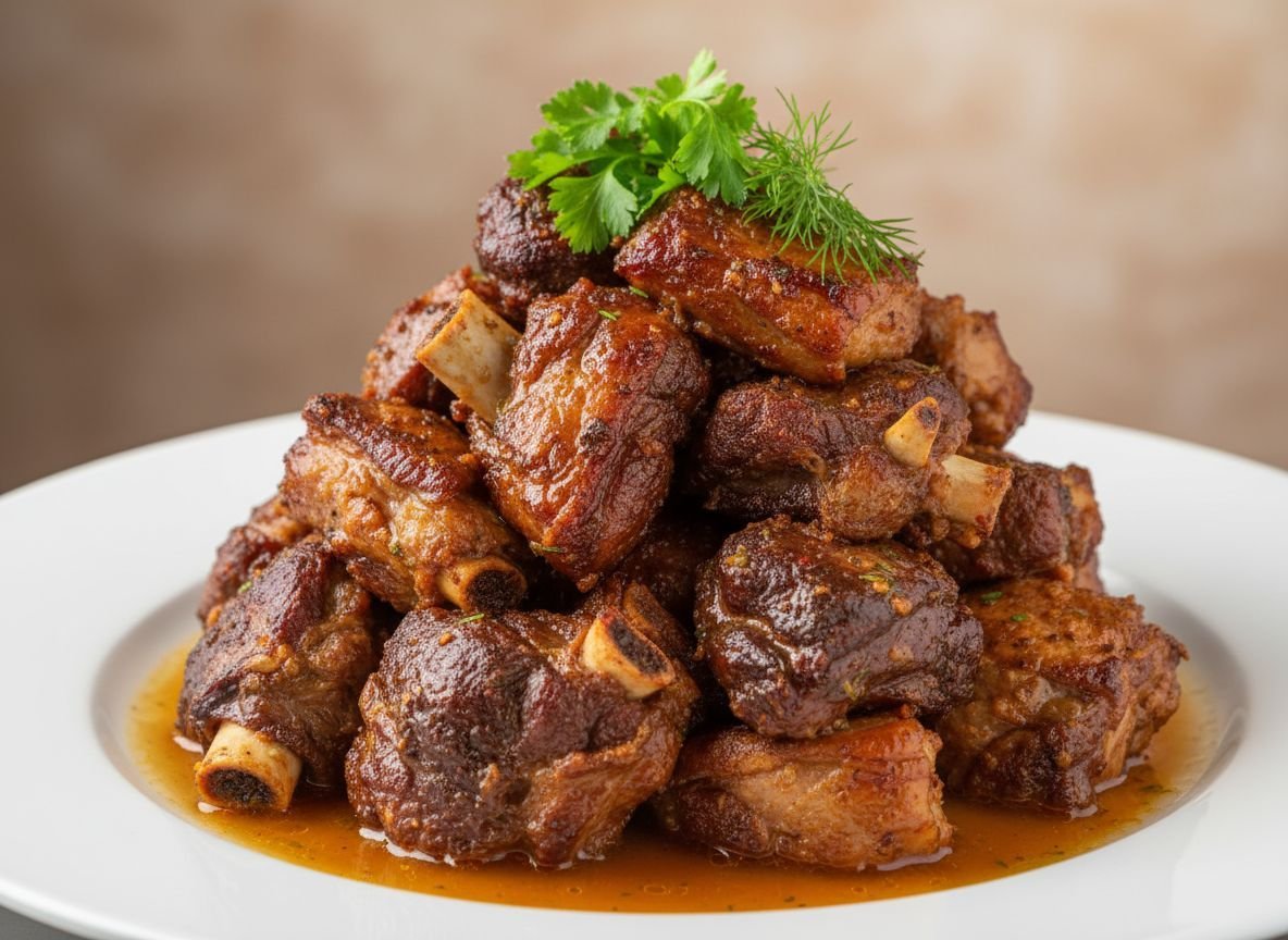 Видеорецепт из нутрии - Жареная нутрия