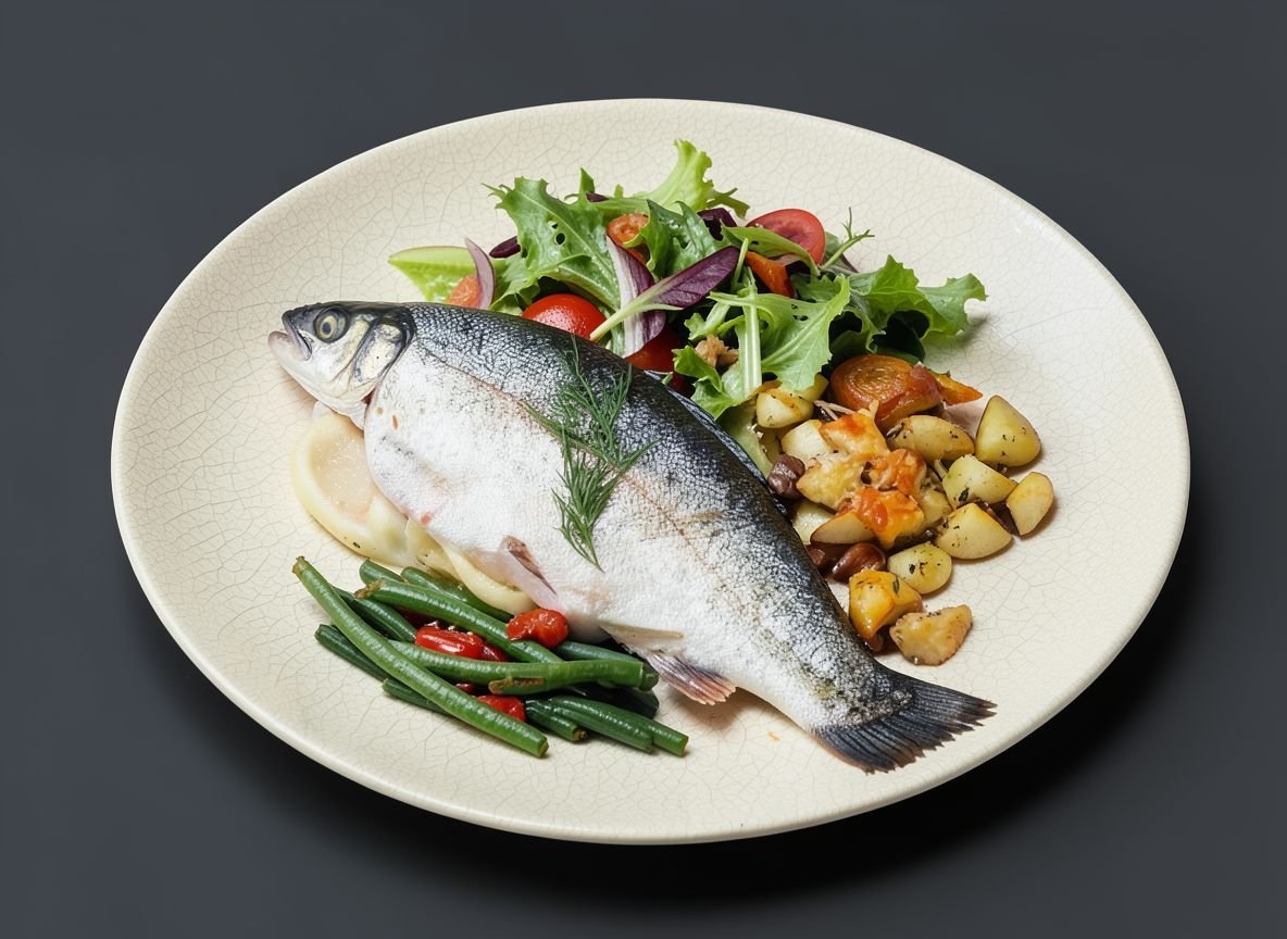 Видеорецепт из форели - Форель за 30 минут