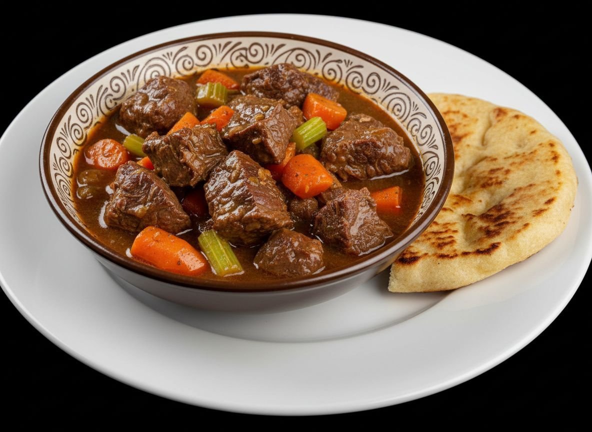 Видеорецепт из гуся - Рагу из дикого гуся с овсяными хлопьями