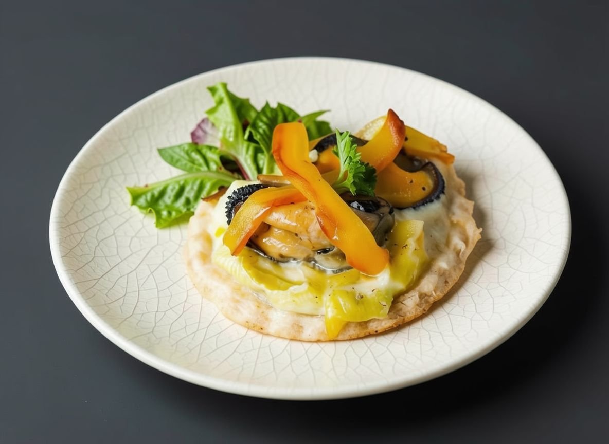 Видеорецепт из мидий - Закусочные тарталетки с мидиями и луком-пореем