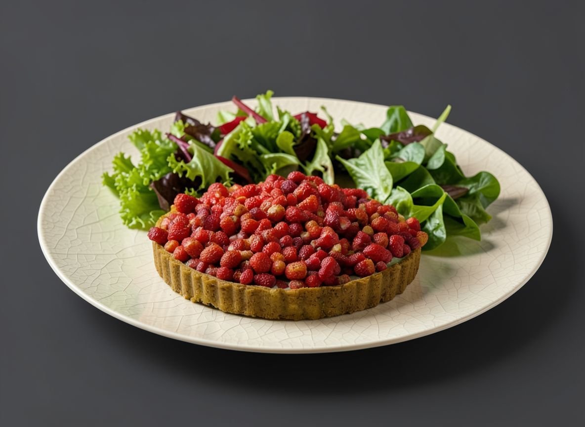 Видеорецепт из земляники - Земляничный пирог с заварным кремом