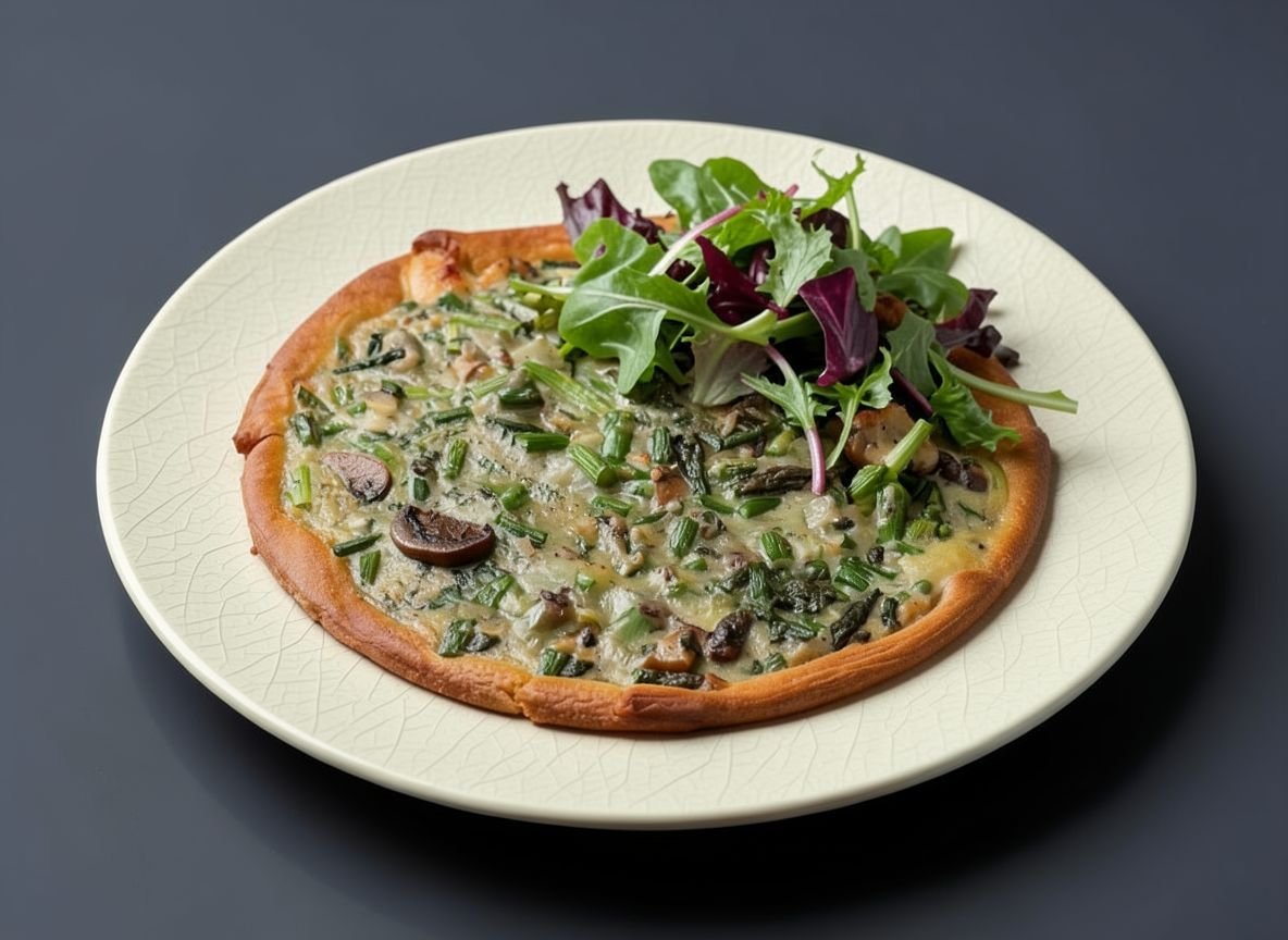 Видеорецепт из оленя - Пирог из оленя со шпинатом и грибами