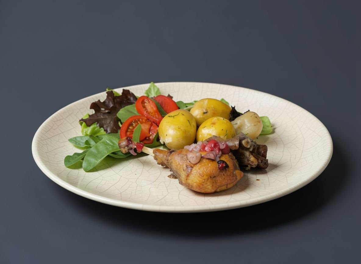 Видеорецепт из утки - Кряква тушёная с лесной ягодой