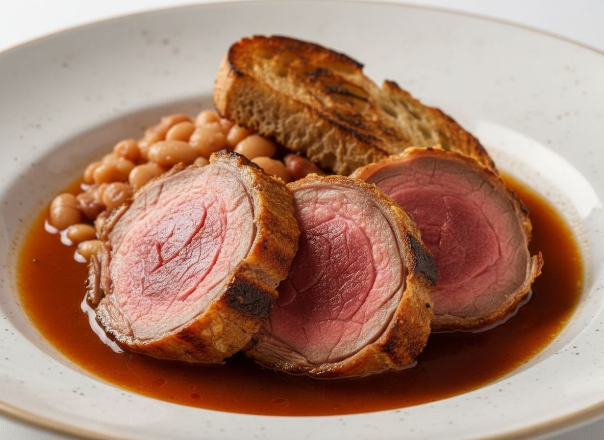 Видеорецепт из лани - Рулет из лани на гриле