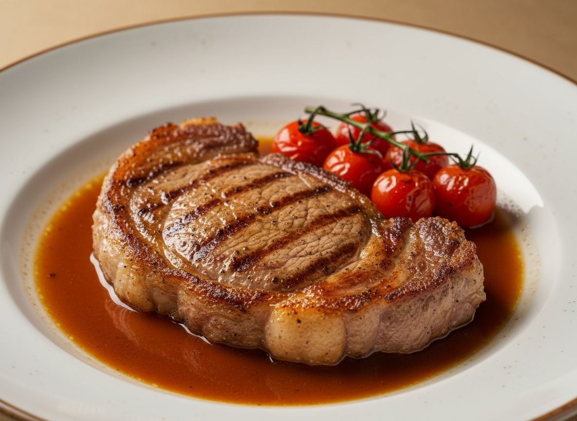 Видеорецепт из марала - Стейк из марала на чугунной сковороде