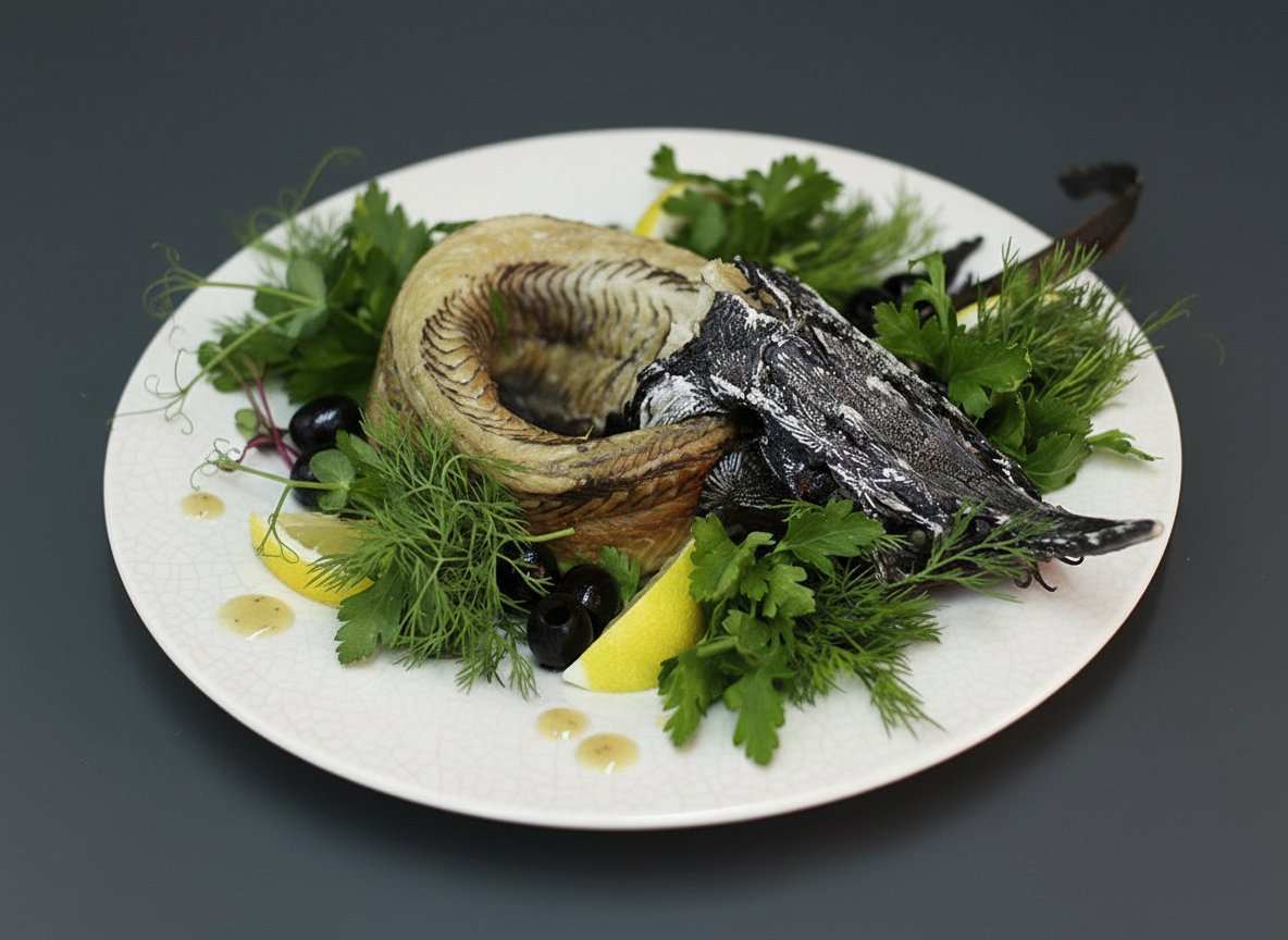 Видеорецепт из стерляди - Стерлядь на пару