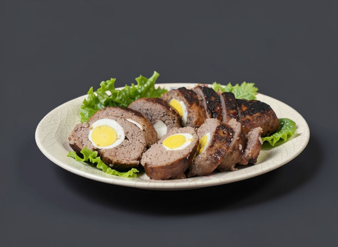 Видеорецепт из оленя - Праздничный рулет из оленя с кабаньим шпиком