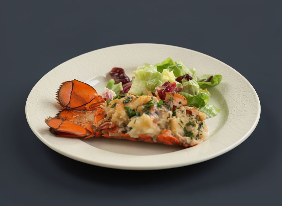 Видеорецепт из лобстера - Салат из лобстера