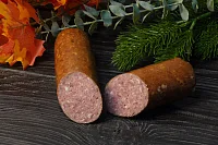 Колбаса из марала полукопченая (охлажденная)