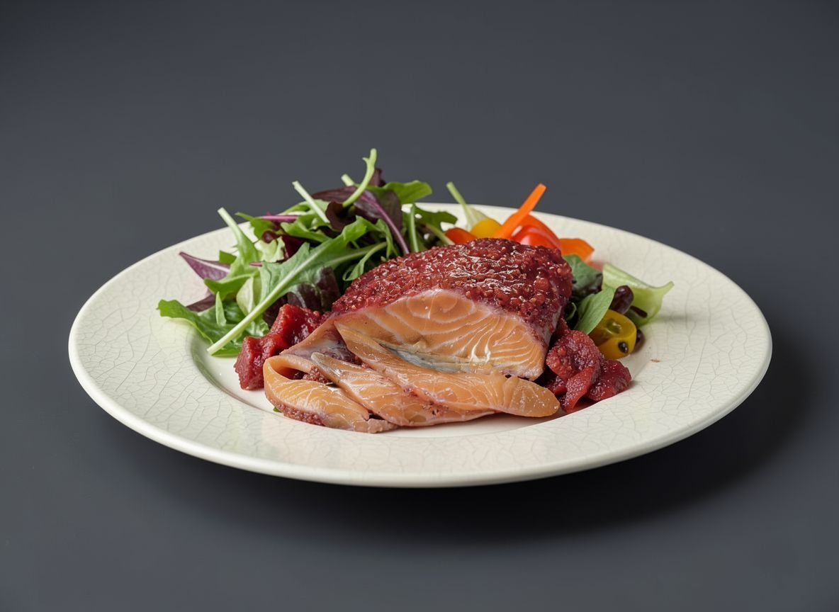 Видеорецепт из семги - Сёмга замаринованная в коньяке