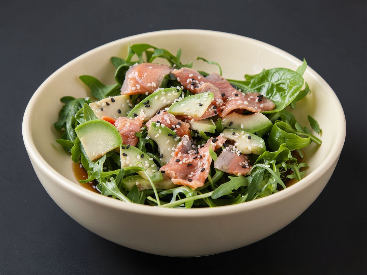 Видеорецепт из сырка - Салат из сырка в соусе терияки по-японски