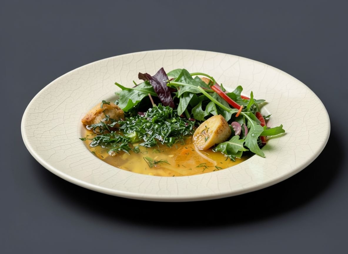 Видеорецепт из конины - Супчик на бульоне из конины