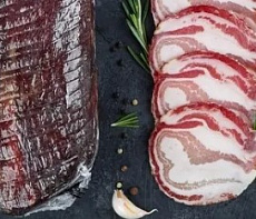 Панчетта из мяса северного оленя (нарезка)