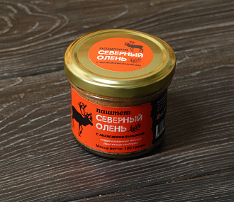 Паштет из мяса северного оленя с можжевельником 100г