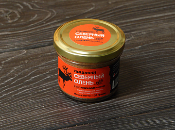 Фото Паштет из мяса северного оленя с можжевельником 100г