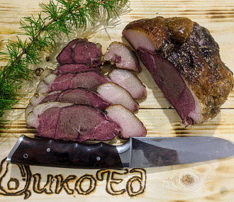 Мясо медведя варено-копченое (охлаждённое)