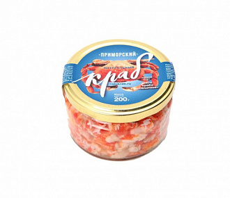 Мясо краба салатное (200 г)