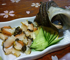 Закусочный салат с рапаном