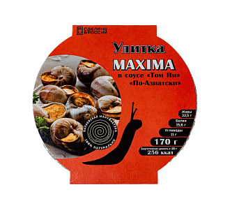 Улитка MAXIMA в соусе Том Ям По-Азиатски 170гр 