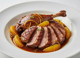 Утка под апельсиновым соусом