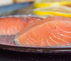 Лосось филе (сёмга) слабосоленая  Трим С 1,8+