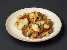 Гуляш из белых грибов