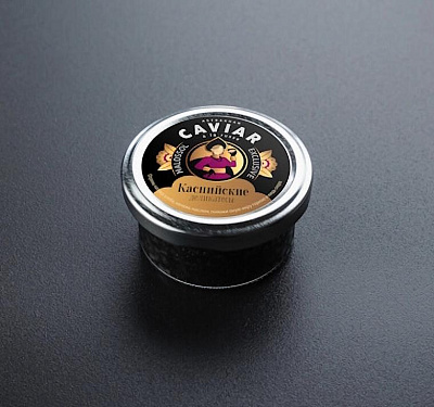 Товар Икра осетра Эксклюзив дойная (Каспийские деликатесы) 50 г