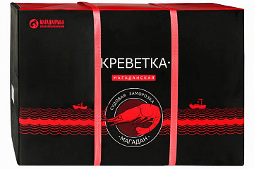 Фото Креветка северная в/м н/р МАГАДАНСКАЯ 70/90 (коробка 5кг)