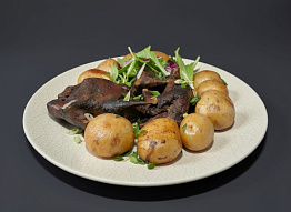 Вяхири запечённые с молодой картошечкой