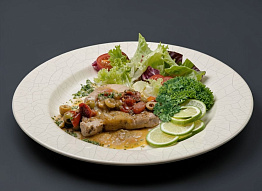 Лакедра (желтохвост) по-сицилийски