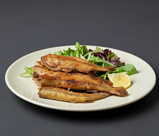 Корюшка жаренная в мучной панировке