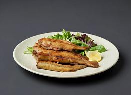 Корюшка жаренная в мучной панировке