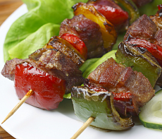 Кебаб из верблюжьего сердца