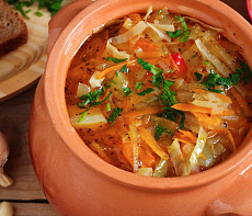 Щи из лосятины