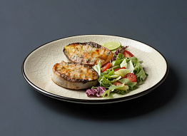 Осетровые стейки в аэрогриле