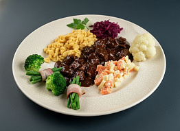 Гуляш из мяса бобра