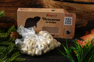 Пельмени из бобра 500 г
