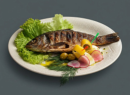 Пыжьян, жаренный целиком