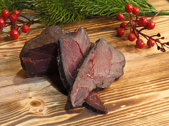 Мясо северного оленя сырокопченое (Ретивое)