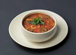 Солянка из осётра