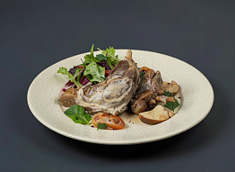 Жареные заячьи окорока