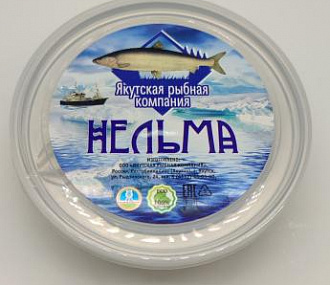 Нельма филе слабосоленая в масле 180гр