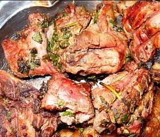 Шашлык из мяса бобра