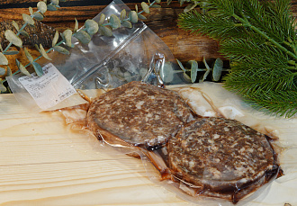 Котлеты для бургера из северного оленя 180 г (упак. 4шт)