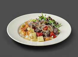 Оленина с картофелем по-европейски