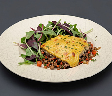 Пастуший пирог с олениной и овощами