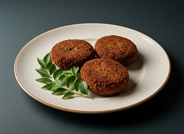 Котлеты из сырка с салом по-сельски