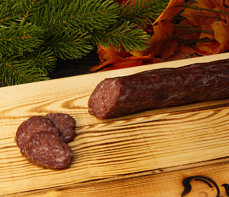 Колбаса сырокопченая из кабана