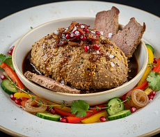 Коньячный паштет из лосиной печени